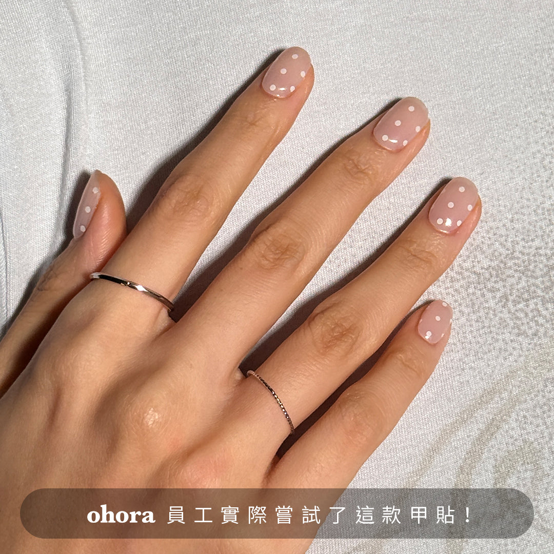 ohora N Polka Blanc ND-094-G