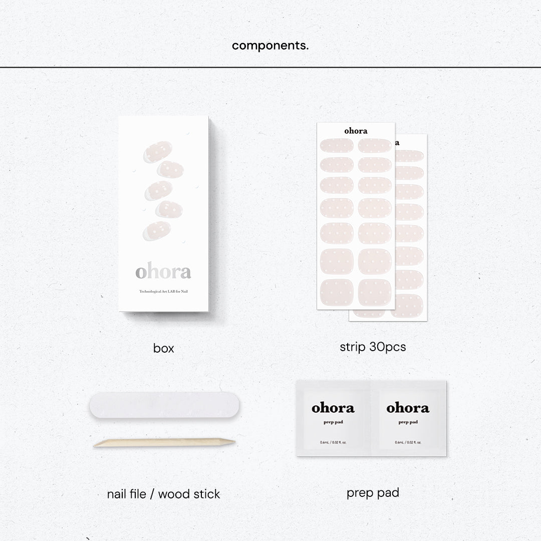 ohora N Polka Blanc ND-094-G