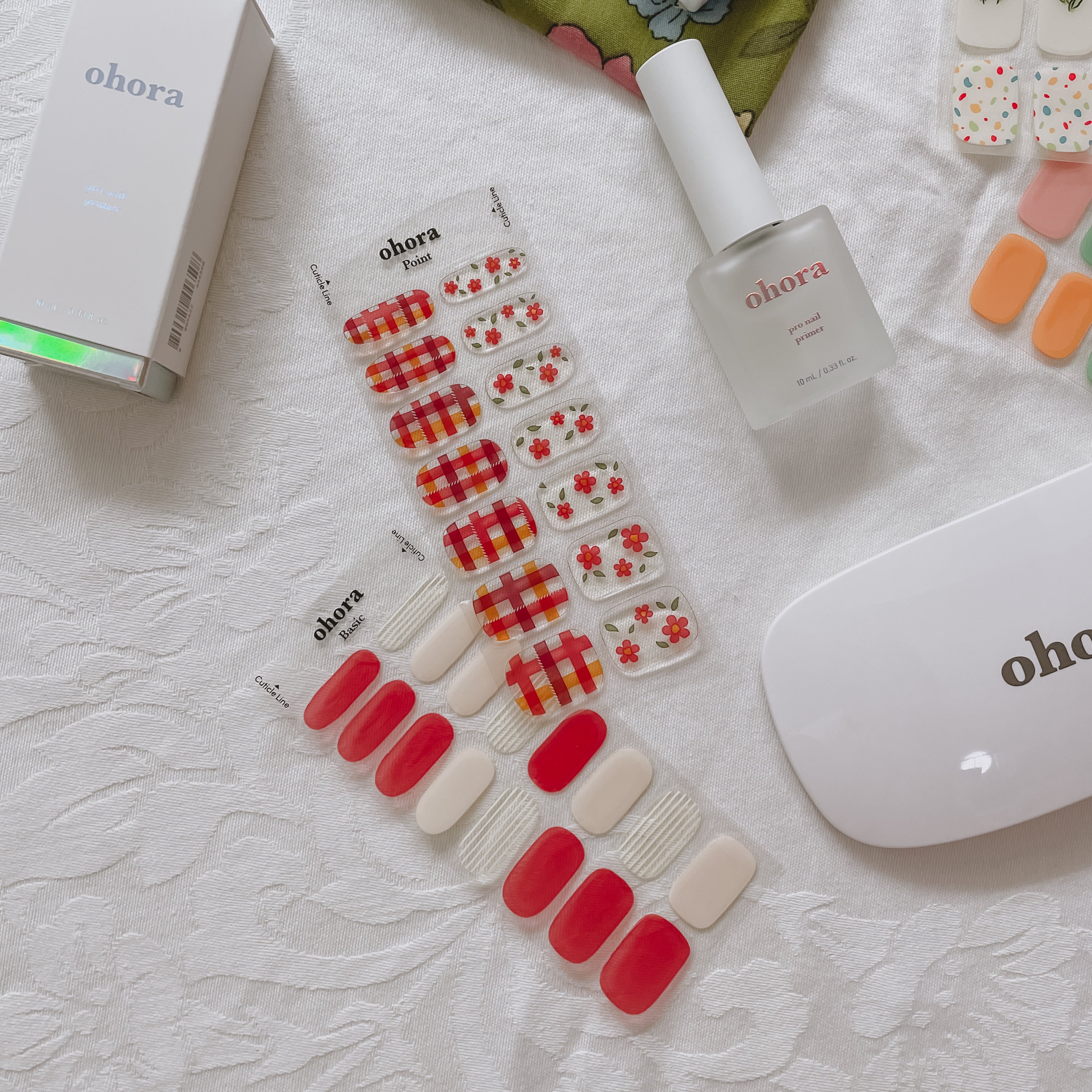 Ohora N Check Camellia ND-333