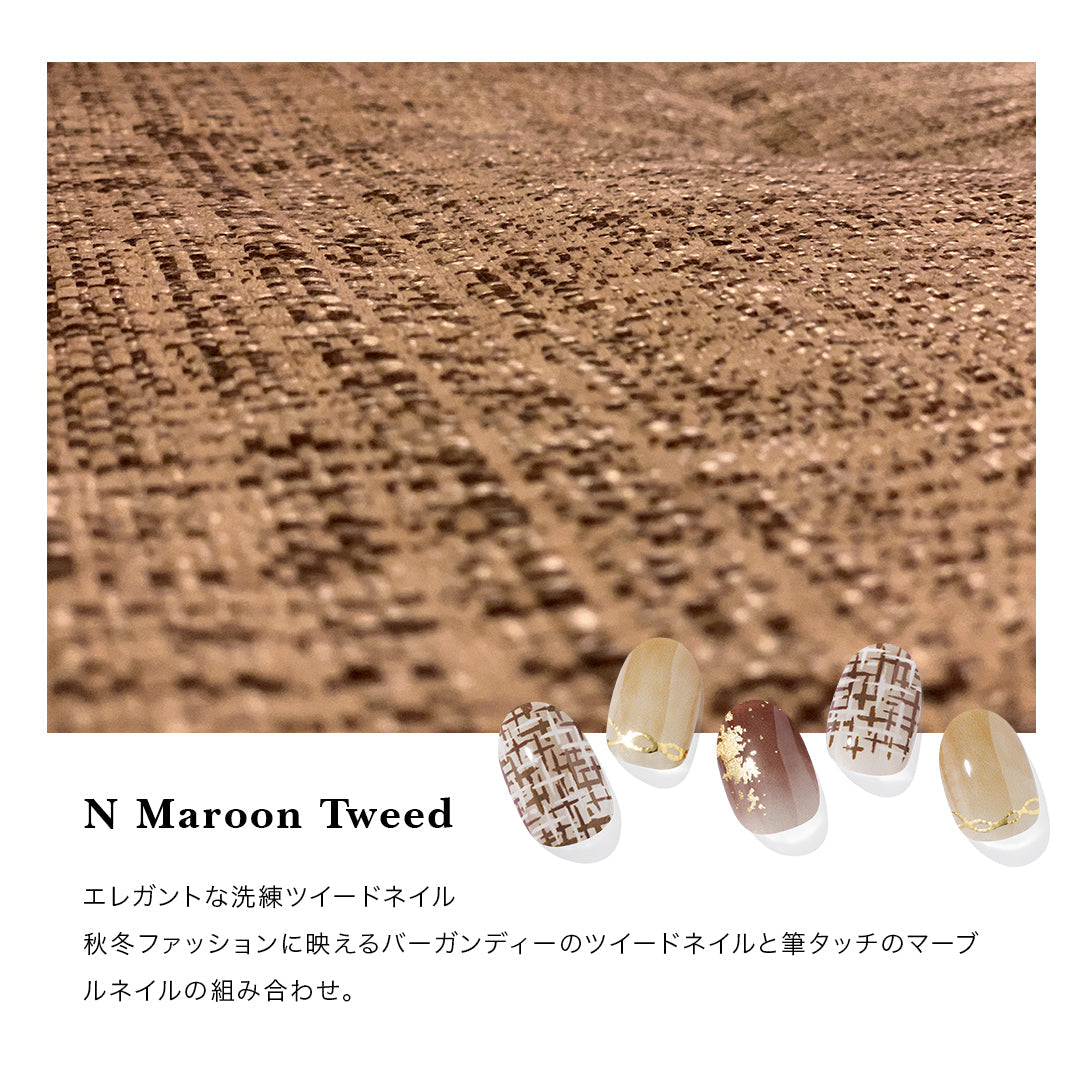Ohora N Maroon Tweed ND-065-J