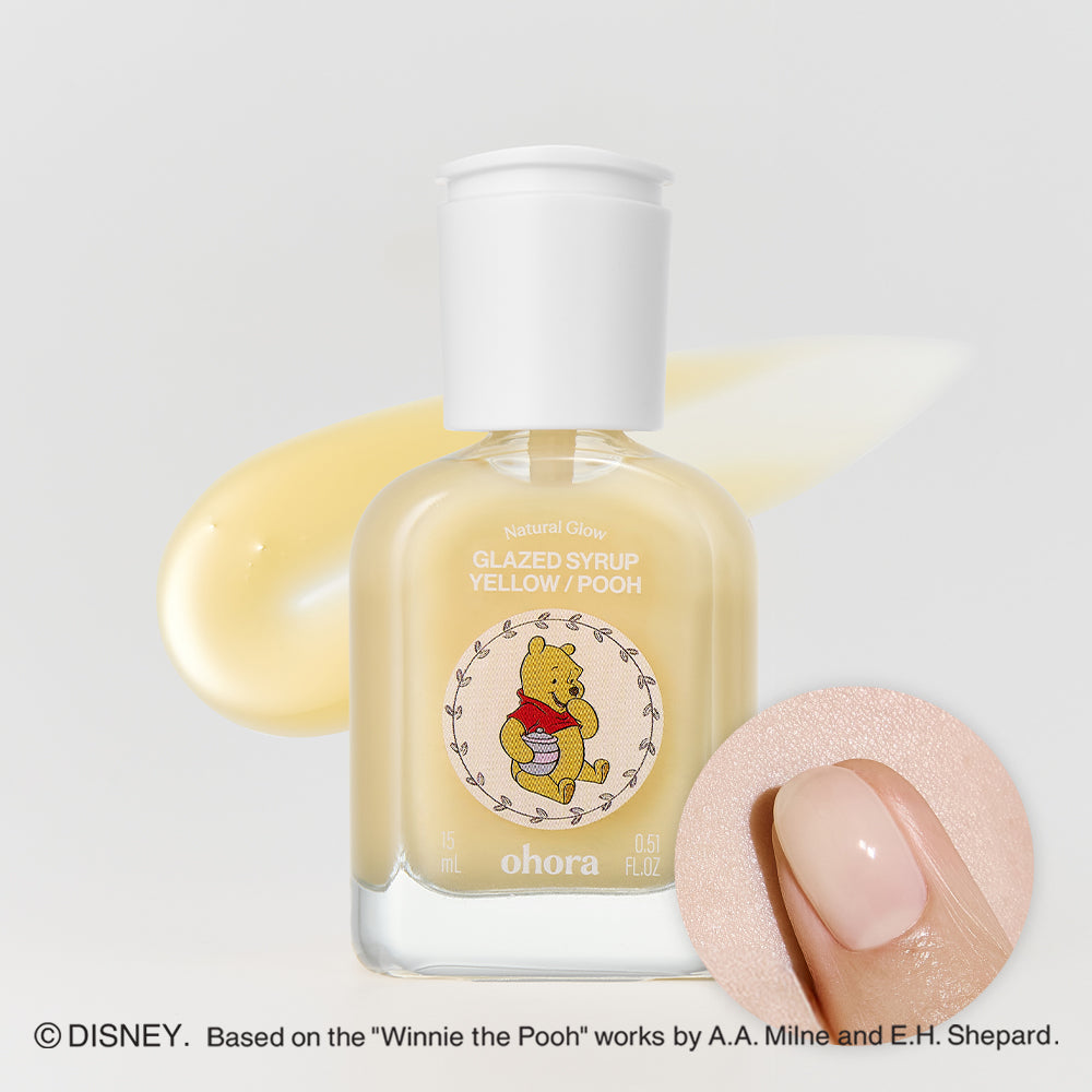 [Pooh / Yellow] ohora 自然亮澤護甲油 Glazed Syrup