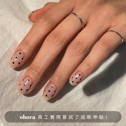 ohora N Polka Noir ND-093-G