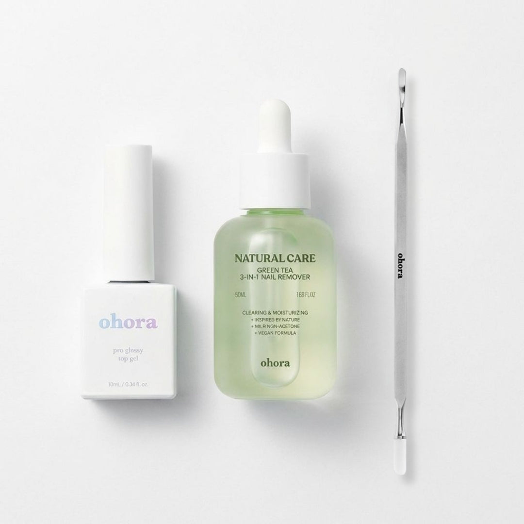Ohora美甲工具3步曲