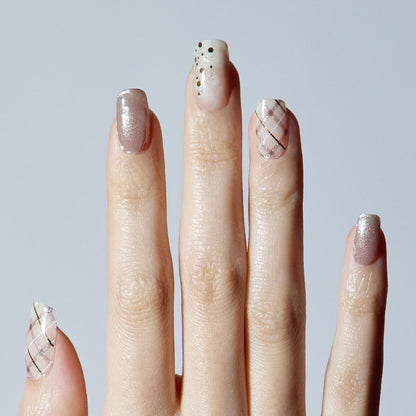 ohora N Milk Tea Plaid ND-136-J