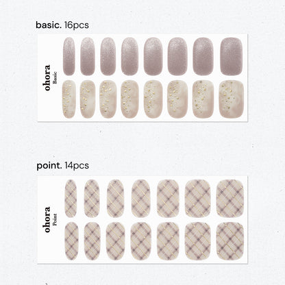 ohora N Milk Tea Plaid ND-136-J