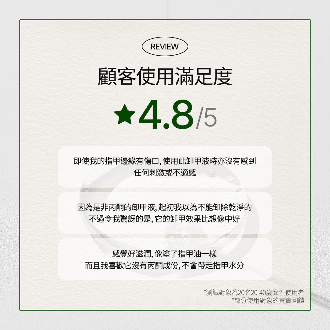ohora 3-in-1 綠茶滋潤卸甲液 2件裝
