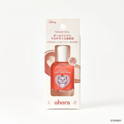 [Disney Marie / Coral] ohora 自然亮澤護甲油 Glazed Syrup