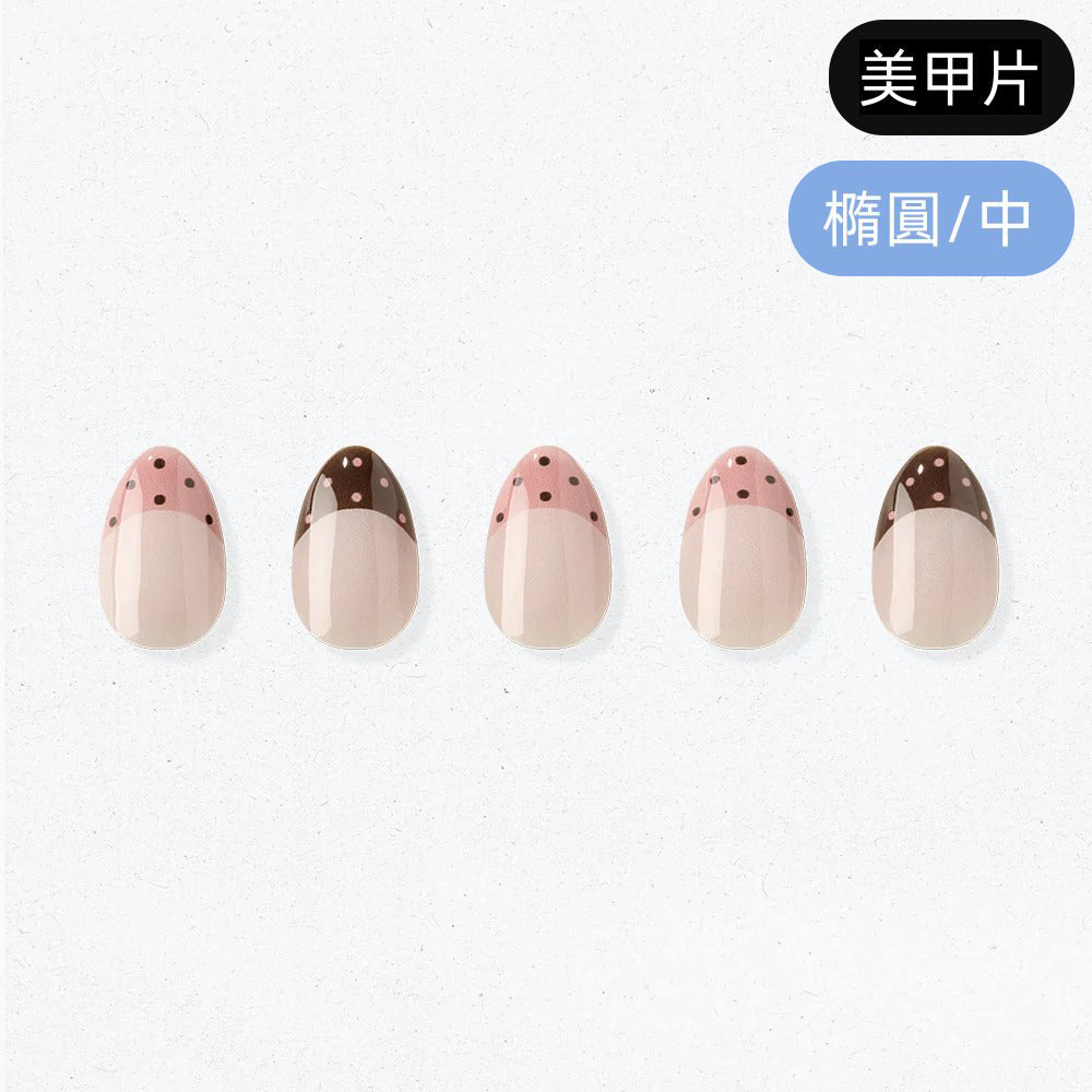 ohora Polka Brownie (Oval/Medium)