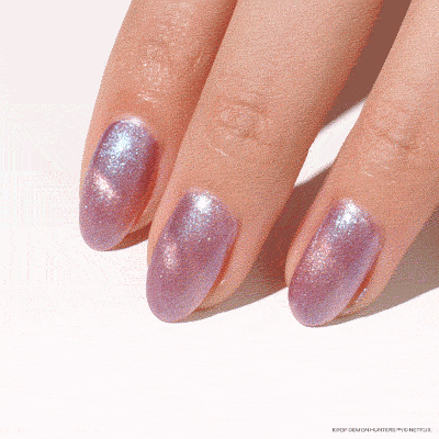 [Magnetic Purple] ohora 自然亮澤護甲油 (貓眼款)